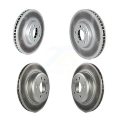 Genius KG-101723 Disc Brake Rotor for 2011-2016 BMW 528i, BMW 535i - Front and Rear