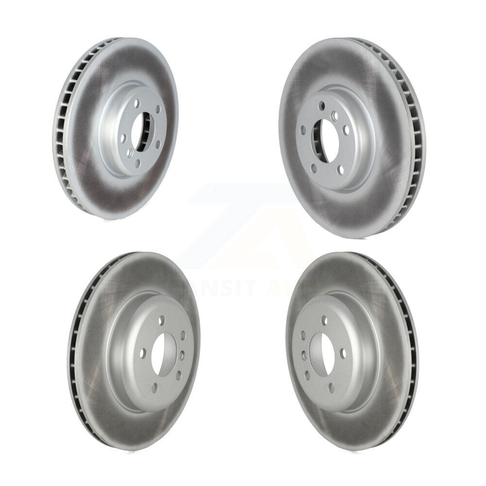Genius KG-101724 Disc Brake Rotor for 2010-2018 BMW 740Ld xDrive, BMW ActiveHybrid 7 and More - Front and Rear