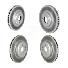 Genius KG-101724 Disc Brake Rotor for 2010-2018 BMW 740Ld xDrive, BMW ActiveHybrid 7 and More - Front and Rear