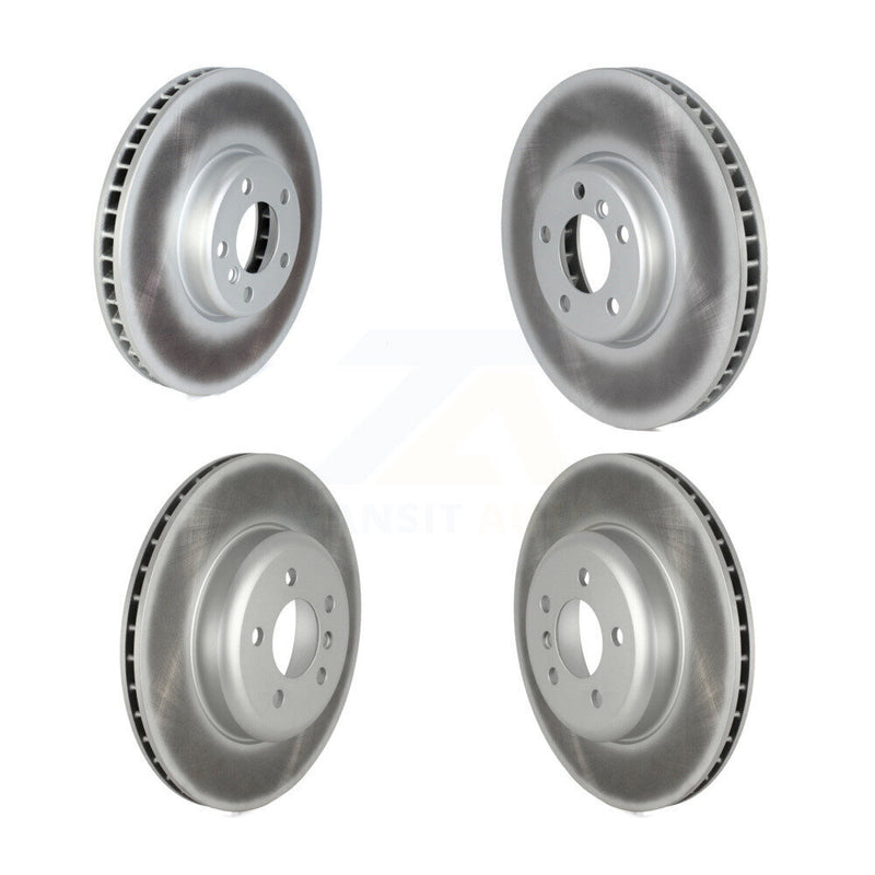 Genius KG-101724 Disc Brake Rotor for 2010-2018 BMW 740Ld xDrive, BMW ActiveHybrid 7 and More - Front and Rear