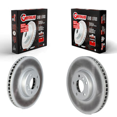 Genius KG-101725 Disc Brake Rotor for 2010-2018 BMW 740Ld xDrive, BMW 528i and More - Front