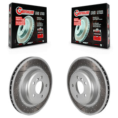 Genius KG-101726 Disc Brake Rotor for 2013-2020 BMW 330i GT xDrive, BMW 330i xDrive and More - Rear