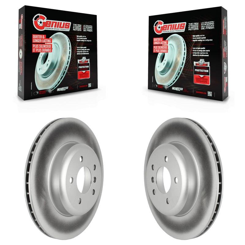 Genius KG-101727 Disc Brake Rotor for 2013-2020 BMW 330i GT xDrive, BMW 330i xDrive and More - Rear