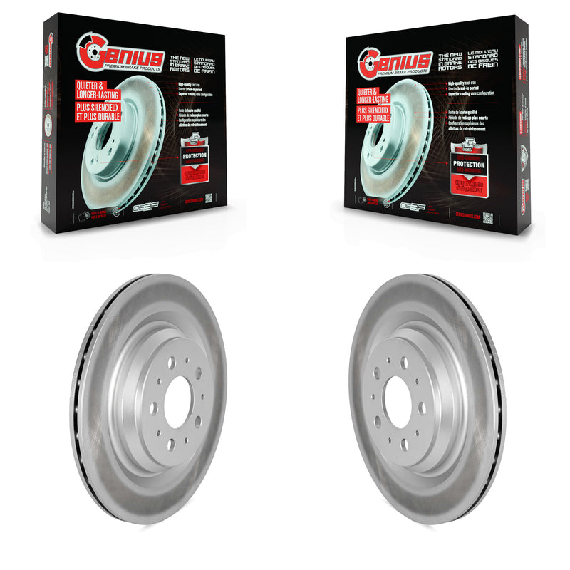 Genius KG-101730 Disc Brake Rotor for 2017-2022 Tesla 3 - Rear