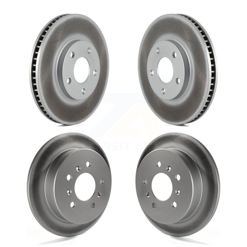 Genius KG-101736 Disc Brake Rotor for 1998-2005 Chevrolet Impala, Chevrolet Monte Carlo, Oldsmobile Intrigue - Front and Rear