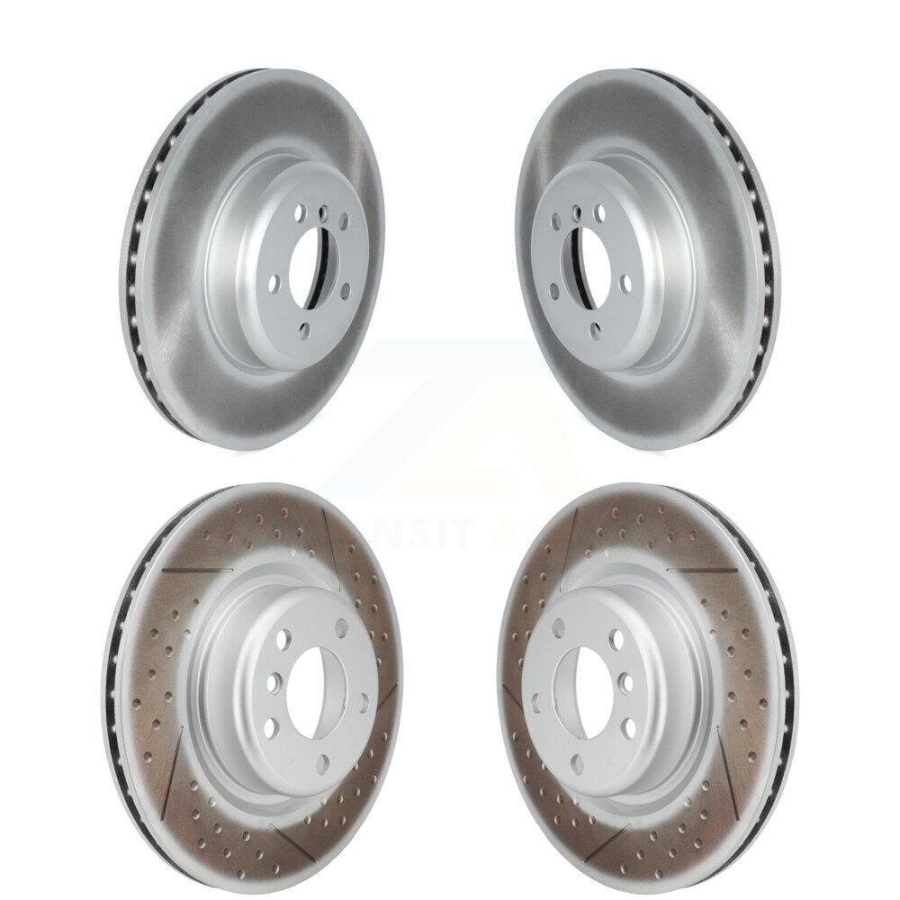Genius KG-101743 Disc Brake Rotor for 2018-2020 BMW M240i, BMW M240i xDrive - Front and Rear