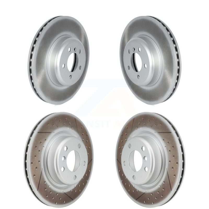 Genius KG-101743 Disc Brake Rotor for 2018-2020 BMW M240i, BMW M240i xDrive - Front and Rear