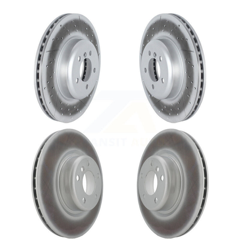 Genius KG-101744 Disc Brake Rotor for 2018-2020 BMW M240i, BMW M240i xDrive - Front and Rear