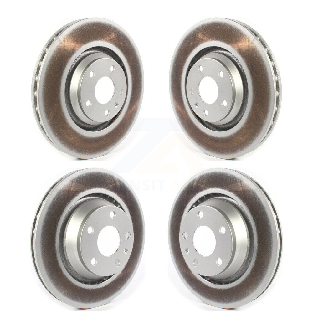 Genius KG-101749 Disc Brake Rotor for 2009-2015 Audi TTS Quattro - Front and Rear