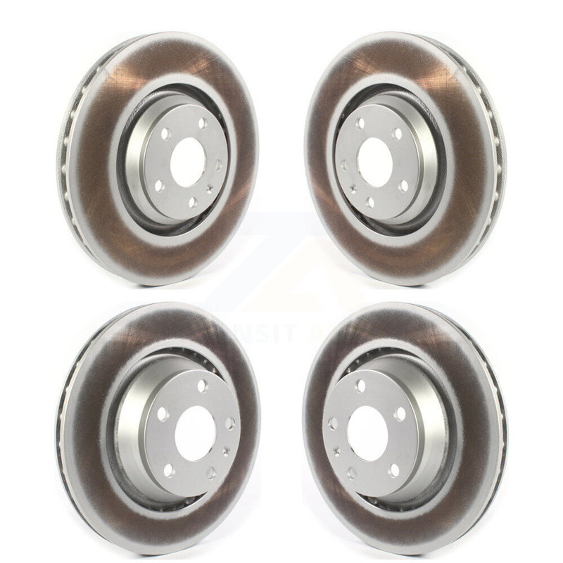Genius KG-101749 Disc Brake Rotor for 2009-2015 Audi TTS Quattro - Front and Rear