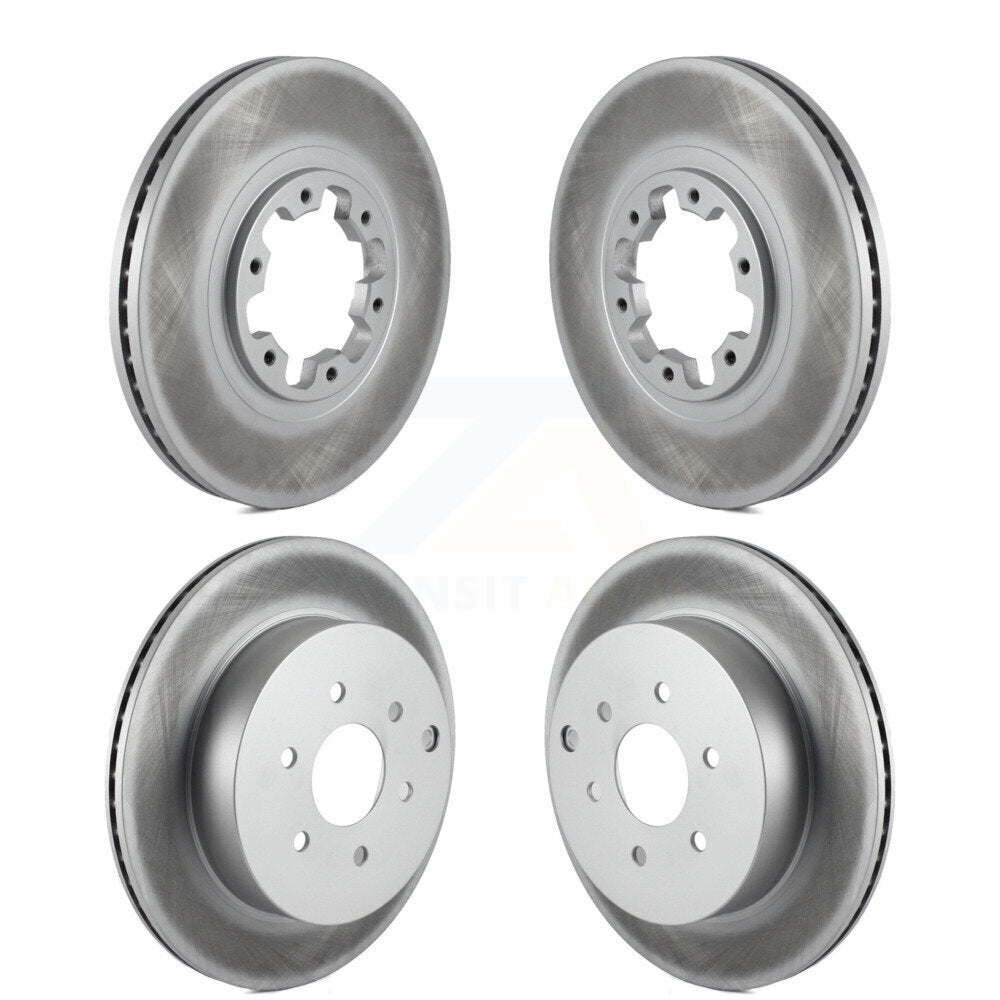 Genius KG-101752 Disc Brake Rotor for 2004 Nissan Pathfinder - Front and Rear