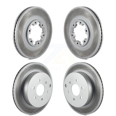 Genius KG-101752 Disc Brake Rotor for 2004 Nissan Pathfinder - Front and Rear