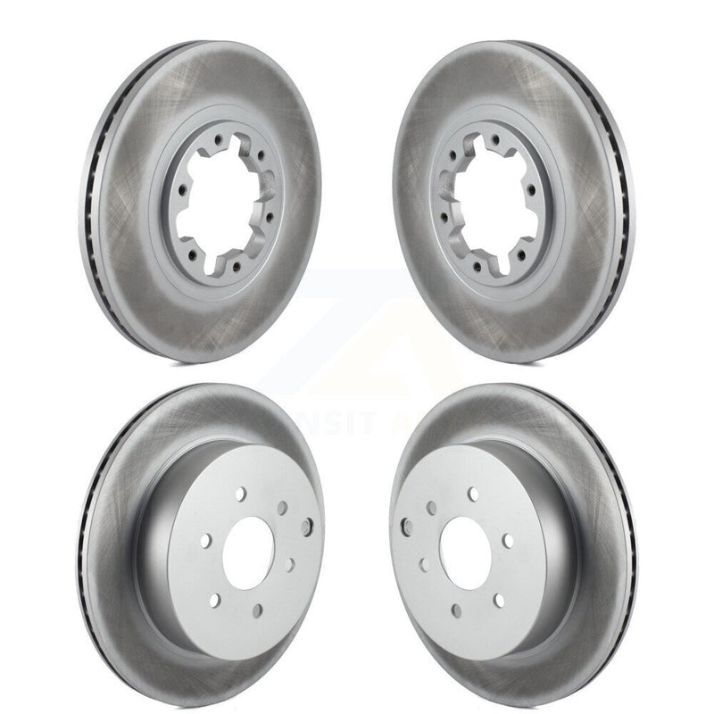 Genius KG-101752 Disc Brake Rotor for 2004 Nissan Pathfinder - Front and Rear