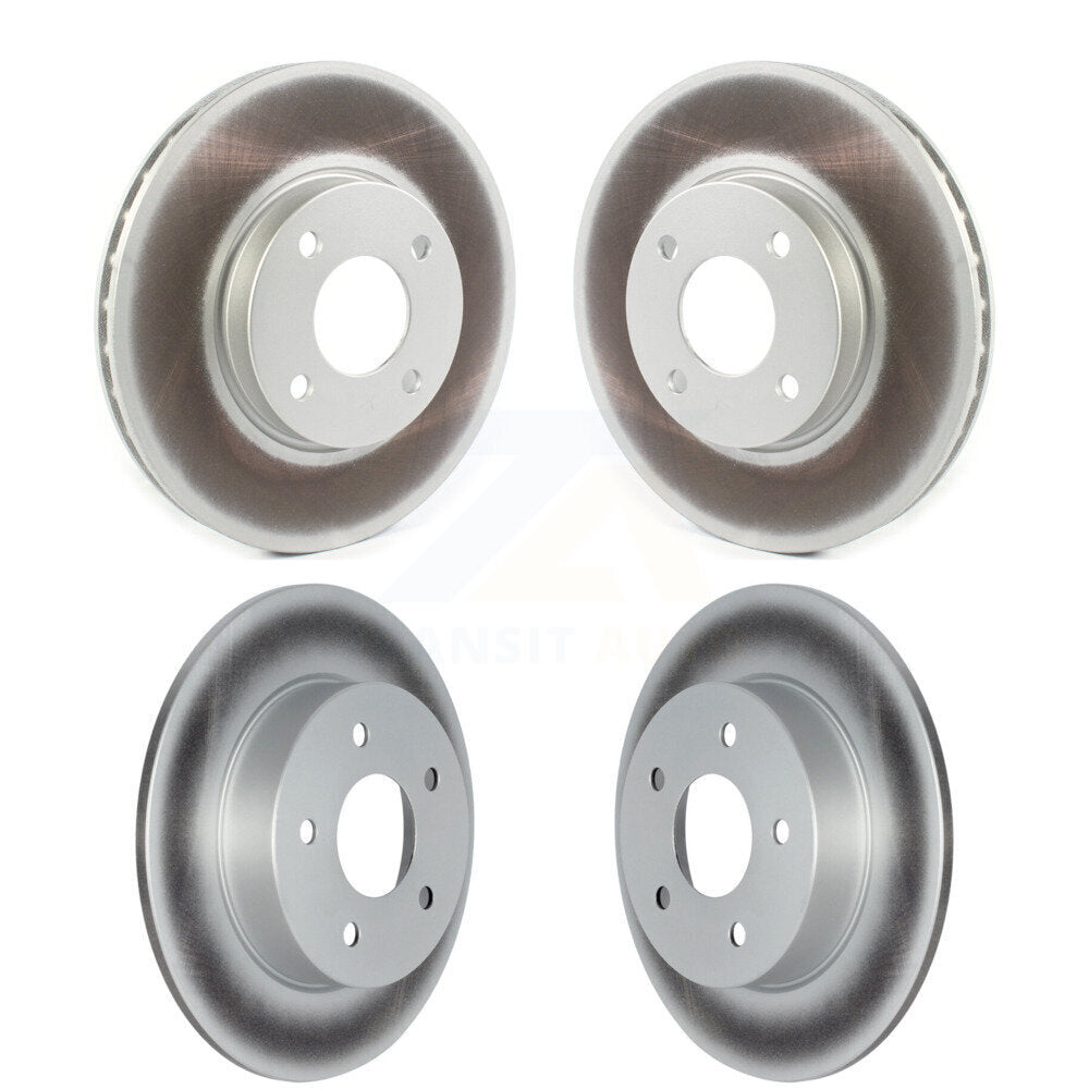 Genius KG-101758 Disc Brake Rotor for 2021-2025 Nissan Kicks - Front and Rear