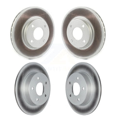 Genius KG-101758 Disc Brake Rotor for 2021-2025 Nissan Kicks - Front and Rear