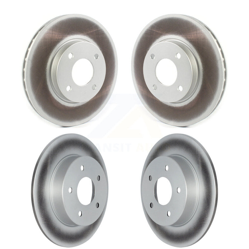 Genius KG-101758 Disc Brake Rotor for 2021-2025 Nissan Kicks - Front and Rear