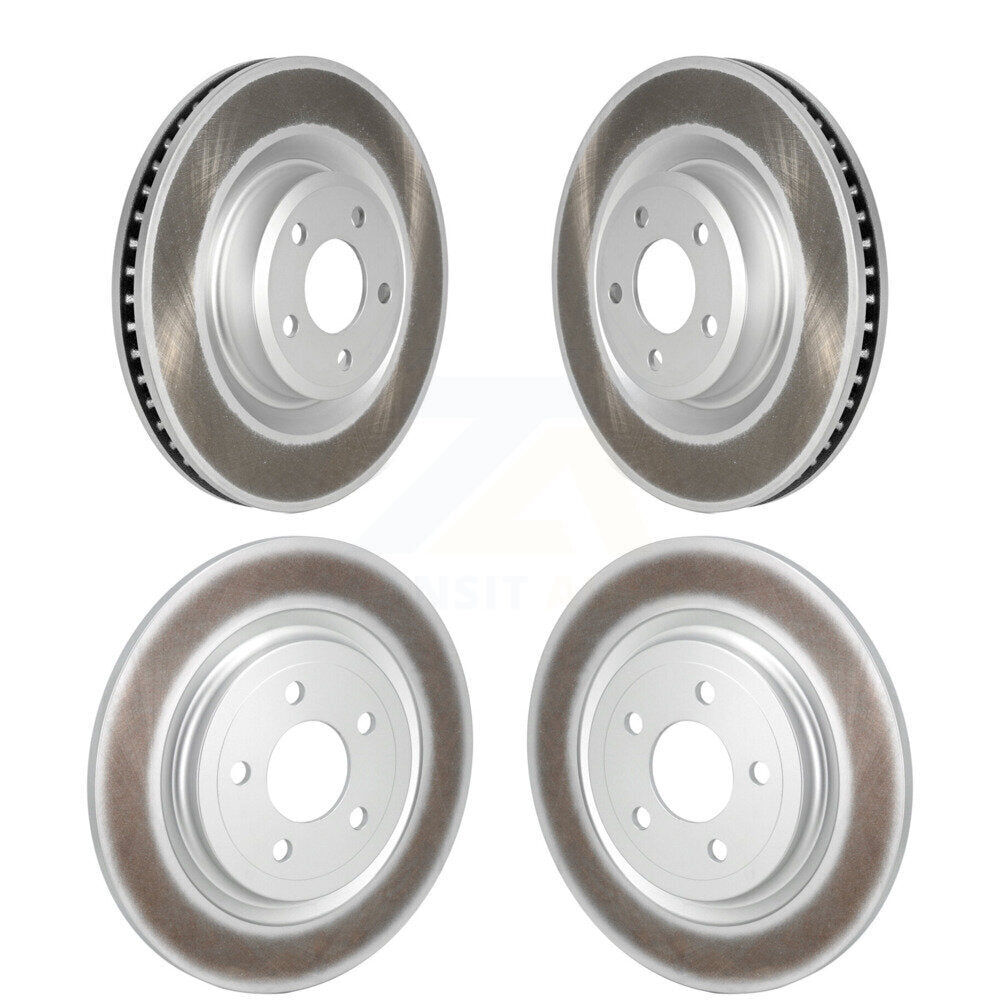 Genius KG-101760 Disc Brake Rotor for 2022-2024 Ford Explorer - Front and Rear
