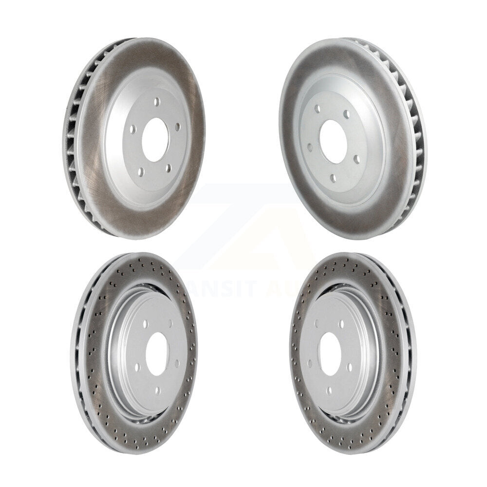 Genius KG-101765 Disc Brake Rotor for 2008-2009 Cadillac XLR - Front and Rear