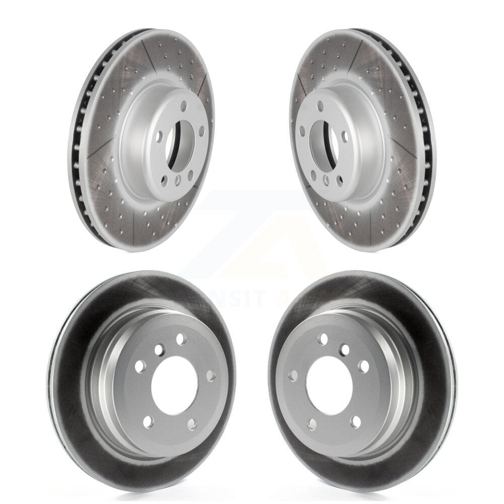 Genius KG-101767 Disc Brake Rotor for 2013 BMW 328i - Front and Rear