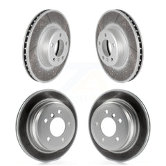 Genius KG-101767 Disc Brake Rotor for 2013 BMW 328i - Front and Rear