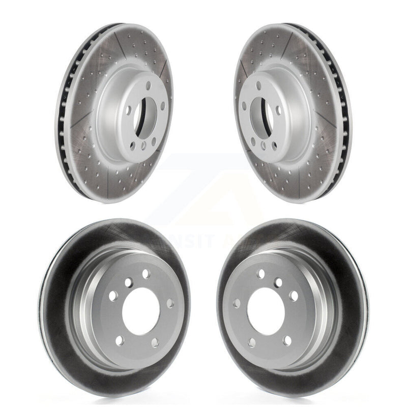 Genius KG-101767 Disc Brake Rotor for 2013 BMW 328i - Front and Rear