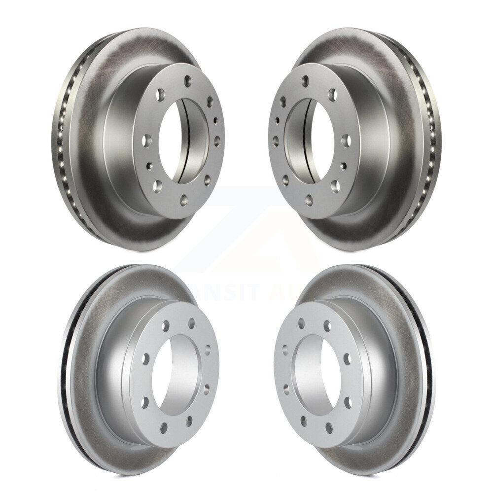Genius KG-101770 Disc Brake Rotor for 2010-2011 Chevrolet Express 4500 - Front and Rear