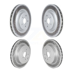 Genius KG-101775 Disc Brake Rotor for 2018-2020 Subaru WRX STI - Front and Rear