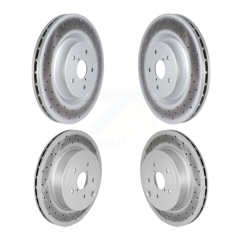 Genius KG-101775 Disc Brake Rotor for 2018-2020 Subaru WRX STI - Front and Rear
