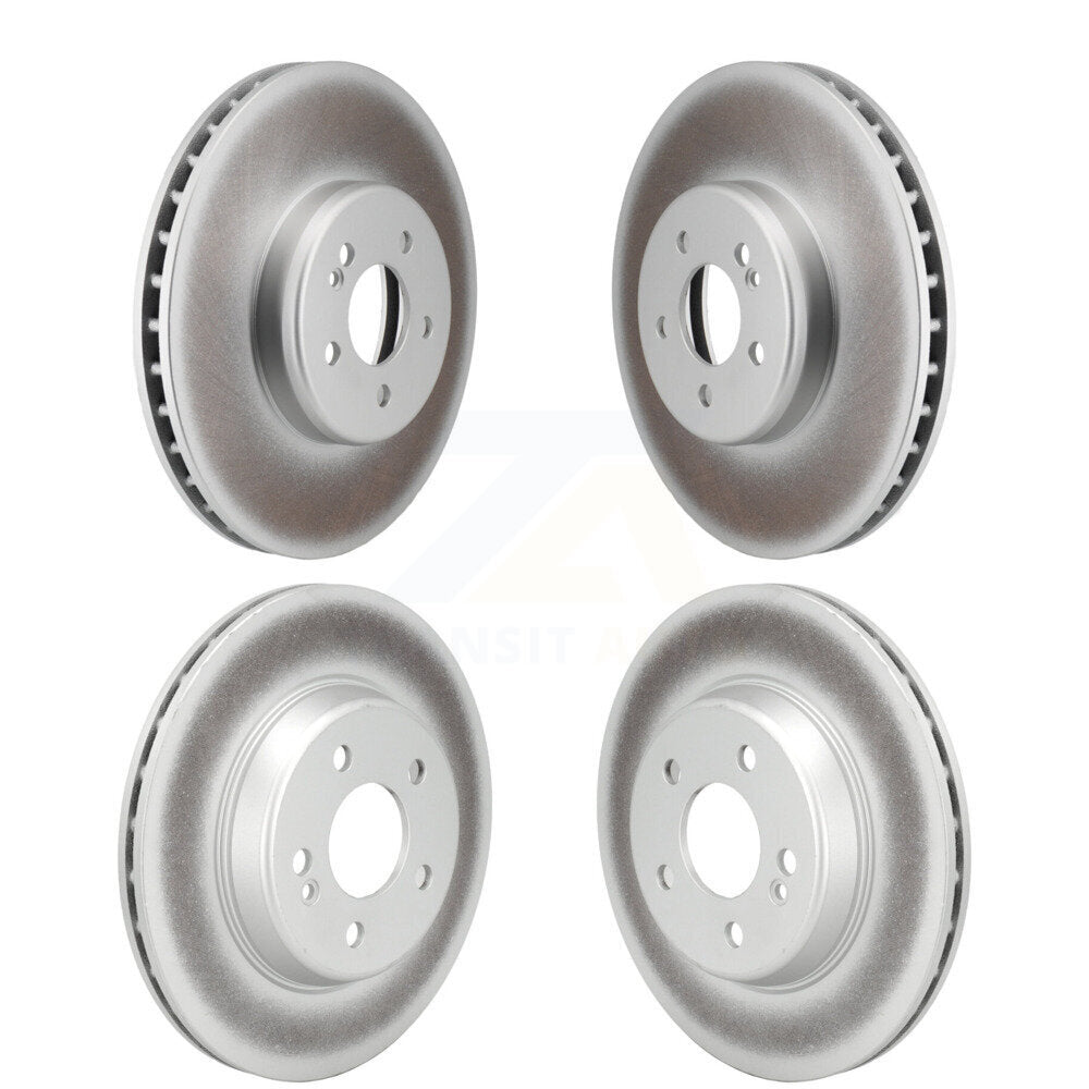 Genius KG-101779 Disc Brake Rotor for 2015-2018 Mercedes-Benz C300, Mercedes-Benz C350e, Mercedes-Benz C400 - Front and Rear