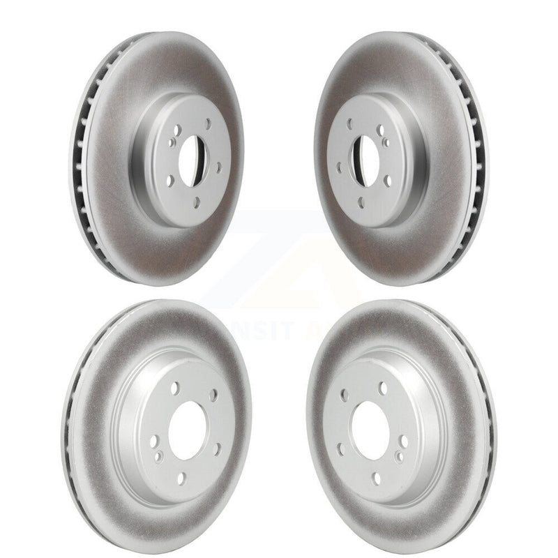 Genius KG-101779 Disc Brake Rotor for 2015-2018 Mercedes-Benz C300, Mercedes-Benz C350e, Mercedes-Benz C400 - Front and Rear