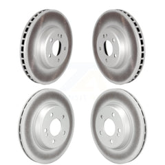 Genius KG-101780 Disc Brake Rotor for 2018-2019 Mercedes-Benz E300 - Front and Rear