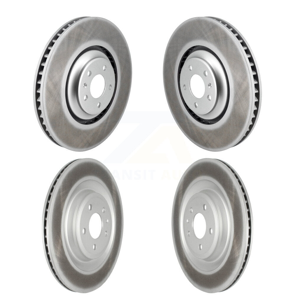 Genius KG-101782 Disc Brake Rotor for 2011 Audi A8 Quattro - Front and Rear