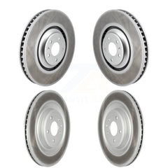 Genius KG-101782 Disc Brake Rotor for 2011 Audi A8 Quattro - Front and Rear
