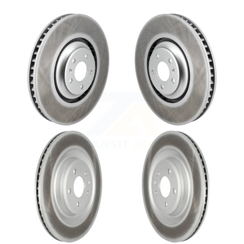 Genius KG-101782 Disc Brake Rotor for 2011 Audi A8 Quattro - Front and Rear
