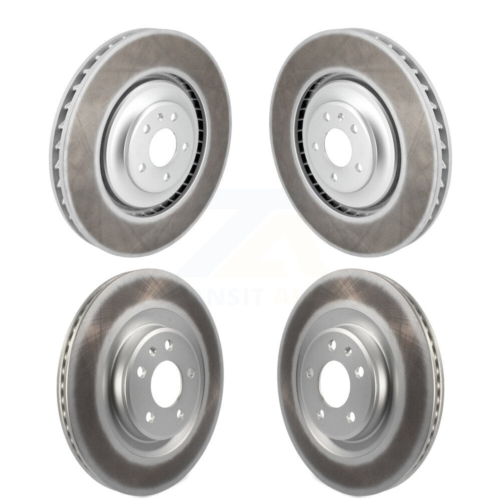 Genius KG-101787 Disc Brake Rotor for 2016-2018 Audi A7 Quattro - Front and Rear