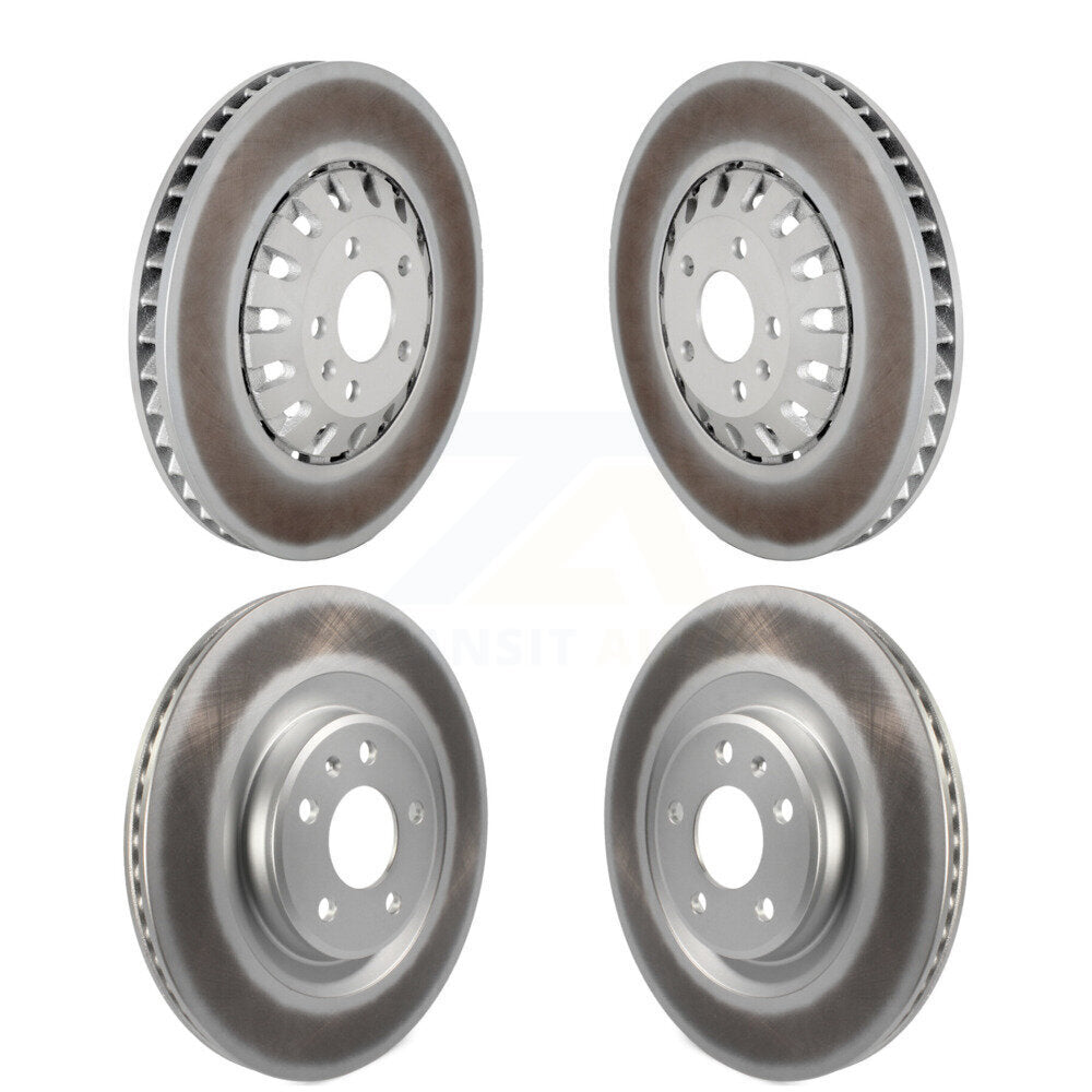 Genius KG-101788 Disc Brake Rotor for 2019-2021 Audi A6 Quattro, Audi A7 Sportback - Front and Rear