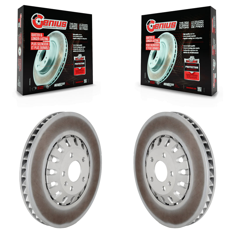 Genius KG-101793 Disc Brake Rotor for 2016-2022 Audi e-tron Sportback, Audi A6 Quattro and More - Front