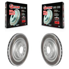 Genius KG-101798 Disc Brake Rotor for 2017-2020 Alfa Romeo Stelvio, Alfa Romeo Giulia - Rear