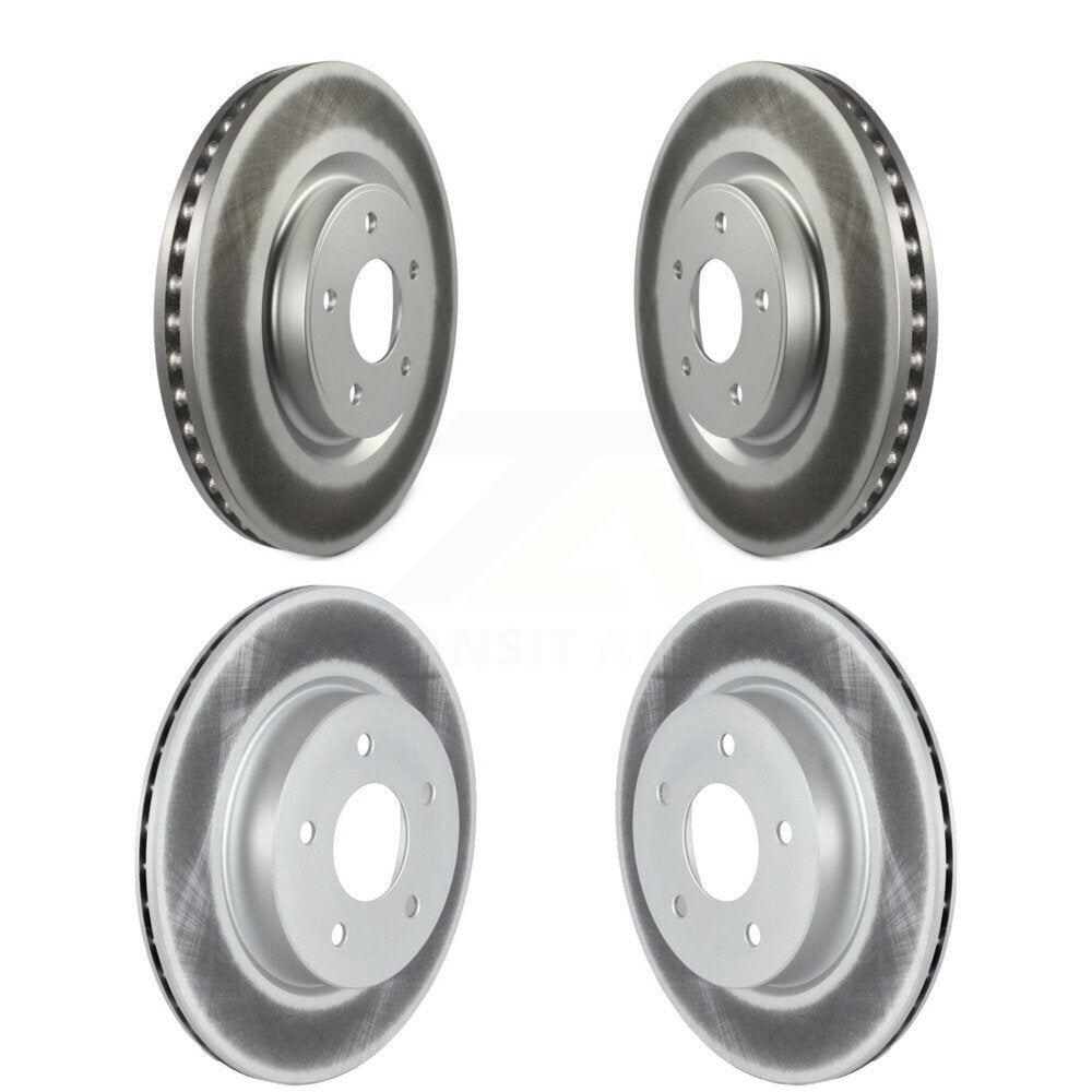 Genius KG-101806 Disc Brake Rotor for 2019 Nissan Rogue - Front and Rear