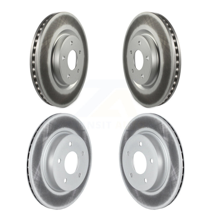 Genius KG-101806 Disc Brake Rotor for 2019 Nissan Rogue - Front and Rear