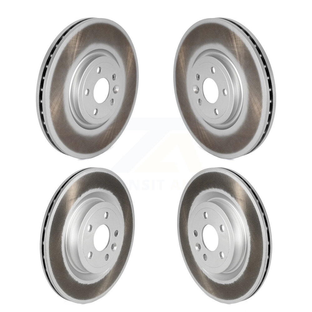 Genius KG-101809 Disc Brake Rotor for 2017-2019 Jaguar I-Pace, Jaguar F-Pace - Front and Rear