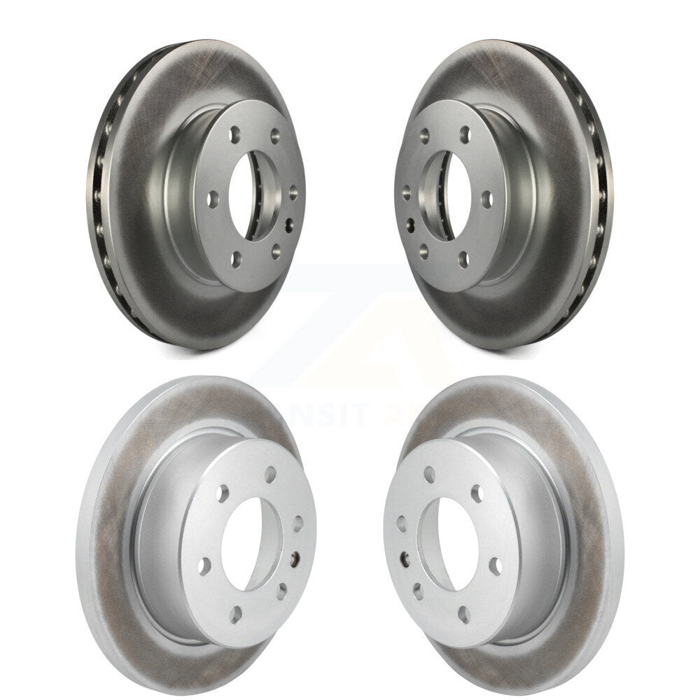 Genius KG-101812 Disc Brake Rotor for 2019-2024 Freightliner Sprinter 2500, Mercedes-Benz Sprinter 1500 and More - Front and Rear