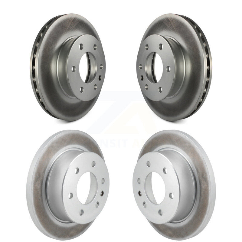 Genius KG-101812 Disc Brake Rotor for 2019-2024 Freightliner Sprinter 2500, Mercedes-Benz Sprinter 1500 and More - Front and Rear