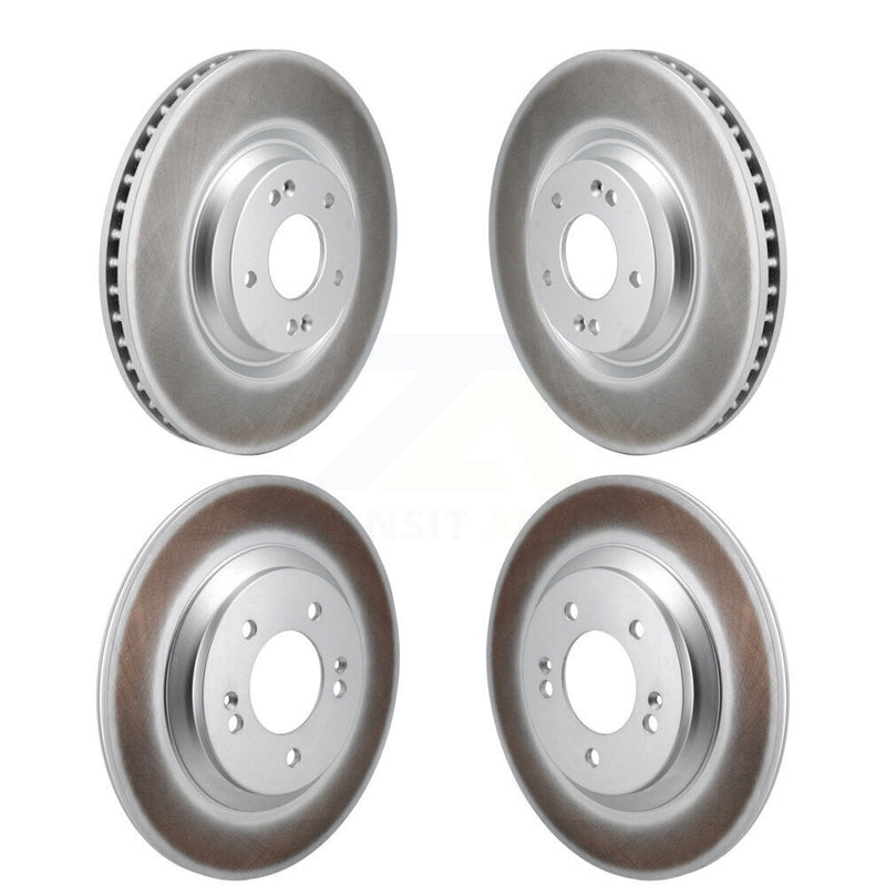 Genius KG-101813 Disc Brake Rotor for 2019-2020 Hyundai Veloster N - Front and Rear