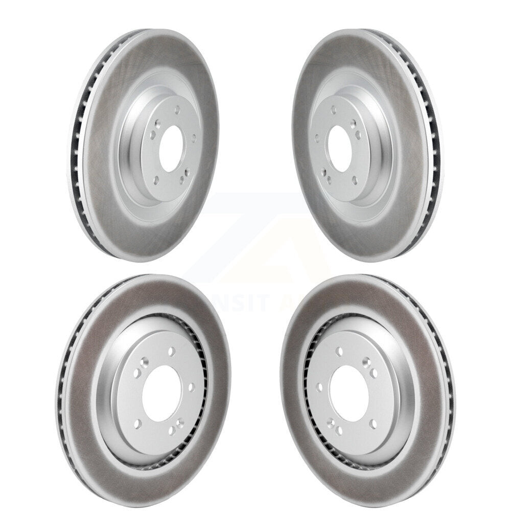 Genius KG-101814 Disc Brake Rotor for 2019-2021 Hyundai Veloster N - Front and Rear