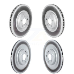 Genius KG-101815 Disc Brake Rotor for 2021-2024 Volvo C40 Recharge, Volvo XC40 Recharge - Front and Rear