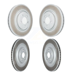 Genius KG-101816 Disc Brake Rotor for 2010 Jaguar XF - Front and Rear