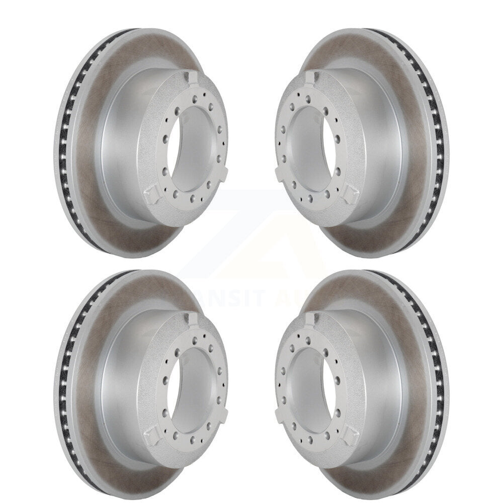 Genius KG-101819 Disc Brake Rotor for 2010-2018 IC Corporation AE School Bus, IC Corporation AC Commercial Bus, International TerraStar - Front and Rear