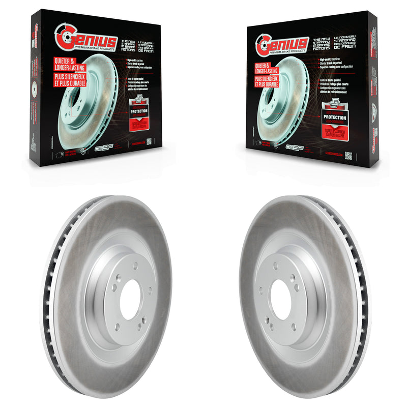 Genius KG-101824 Disc Brake Rotor for 2019-2022 Hyundai Veloster N - Front
