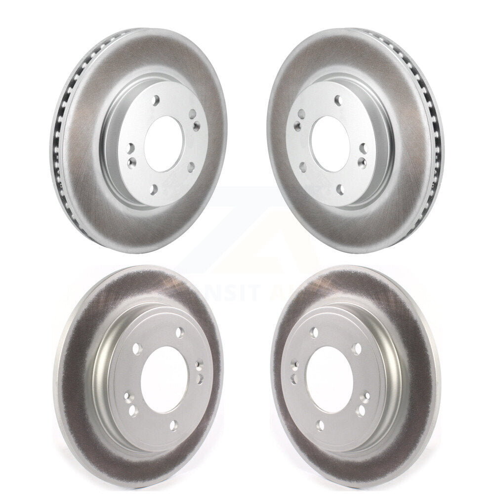 Genius KG-101833 Disc Brake Rotor for 2021-2023 Hyundai Elantra - Front and Rear